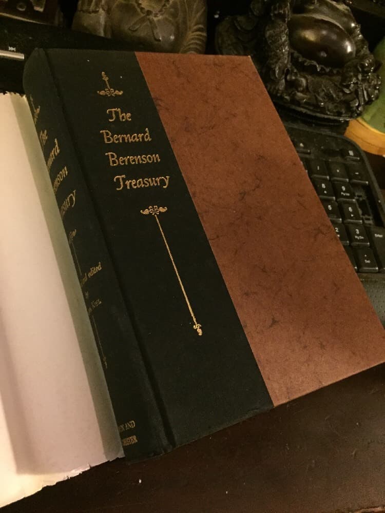 The Bernard BERENSON TREASURY 1962 1st Hardcover w/Jacket Art History - Thumbnail 8