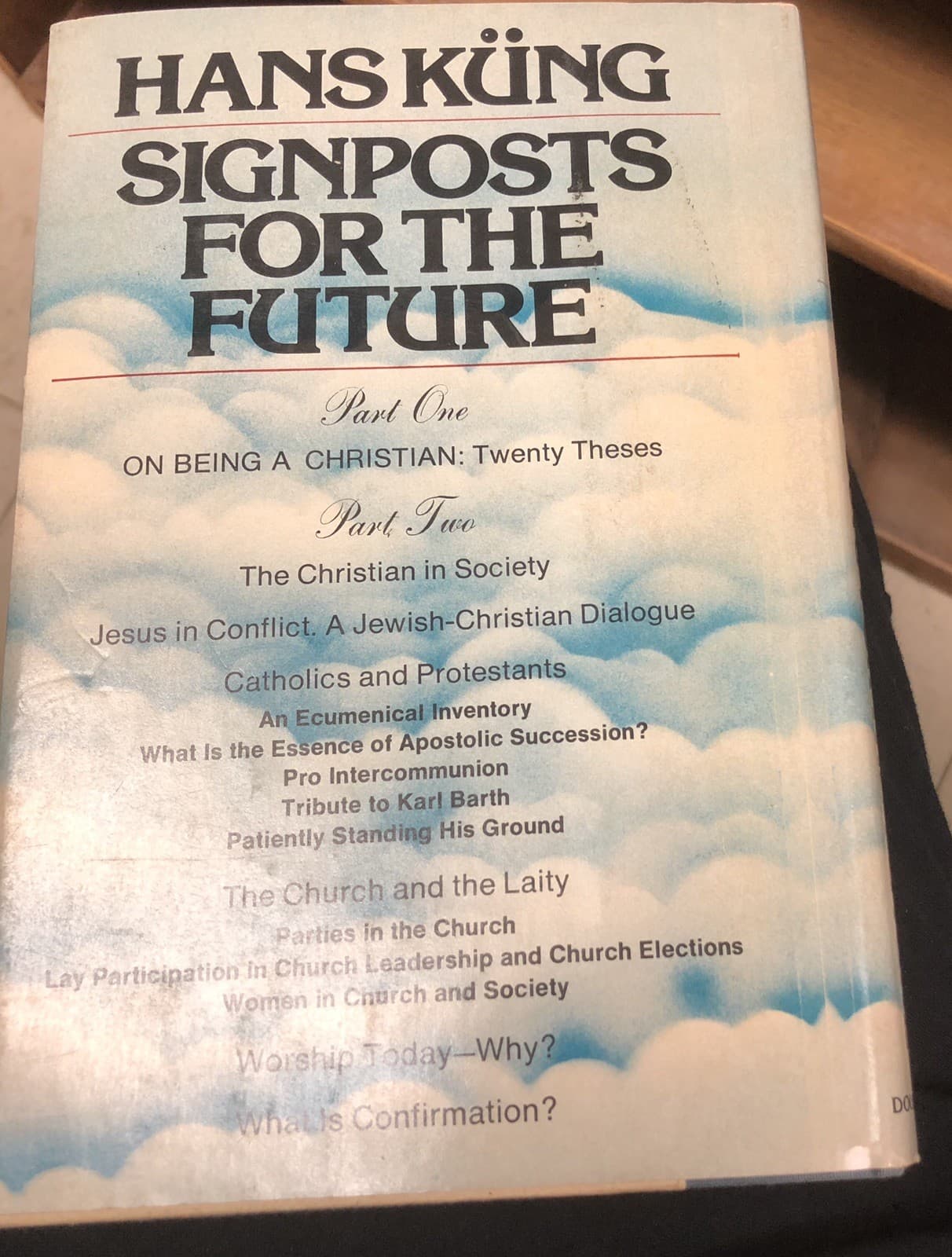 AUTOGRAPHED - Signposts for the Future: Contemporary Issues Facing the Church - Thumbnail 4