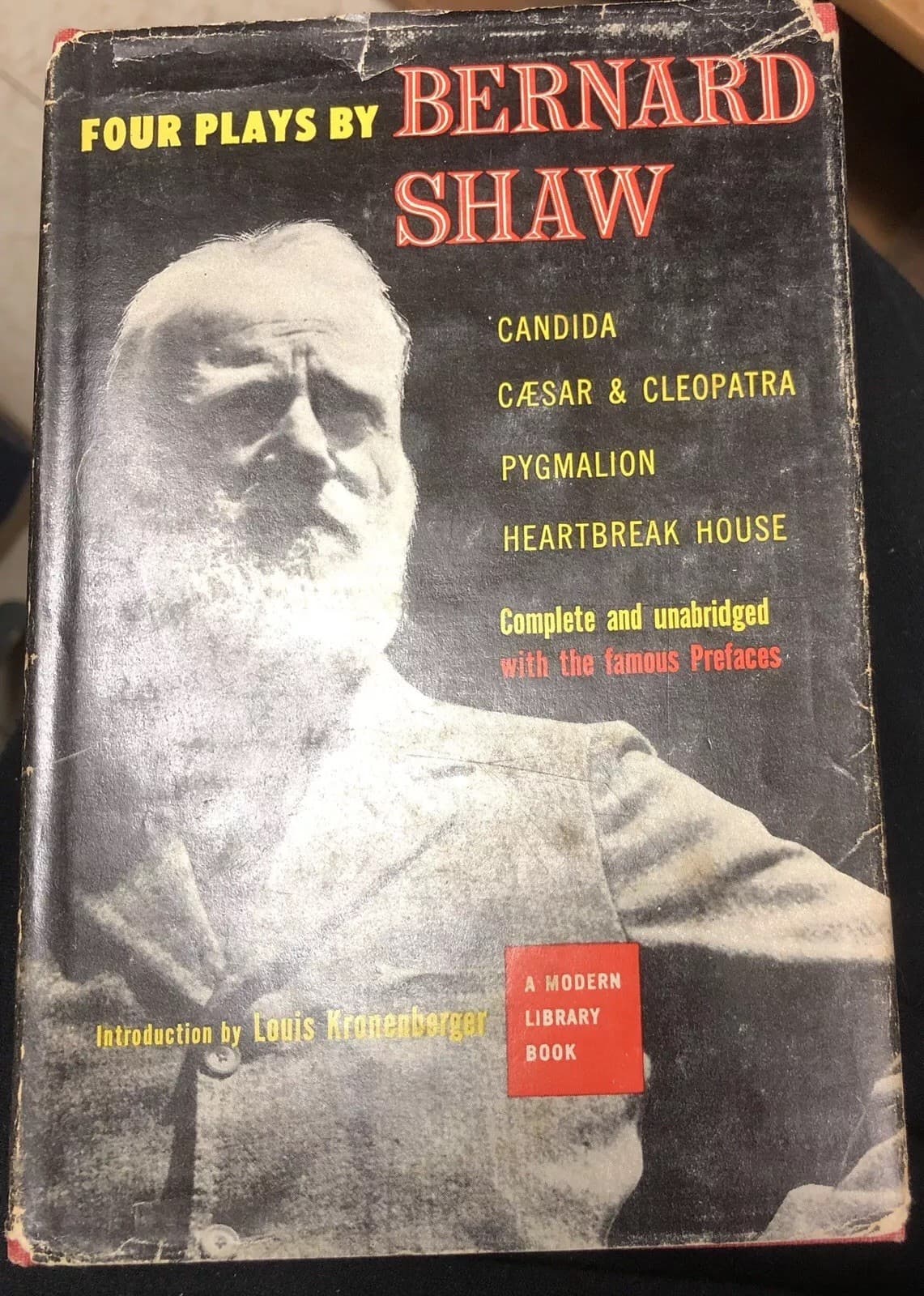 Four Plays by Bernard Shaw (Modern Library No. 19) 1953 1st Printing - Image 1