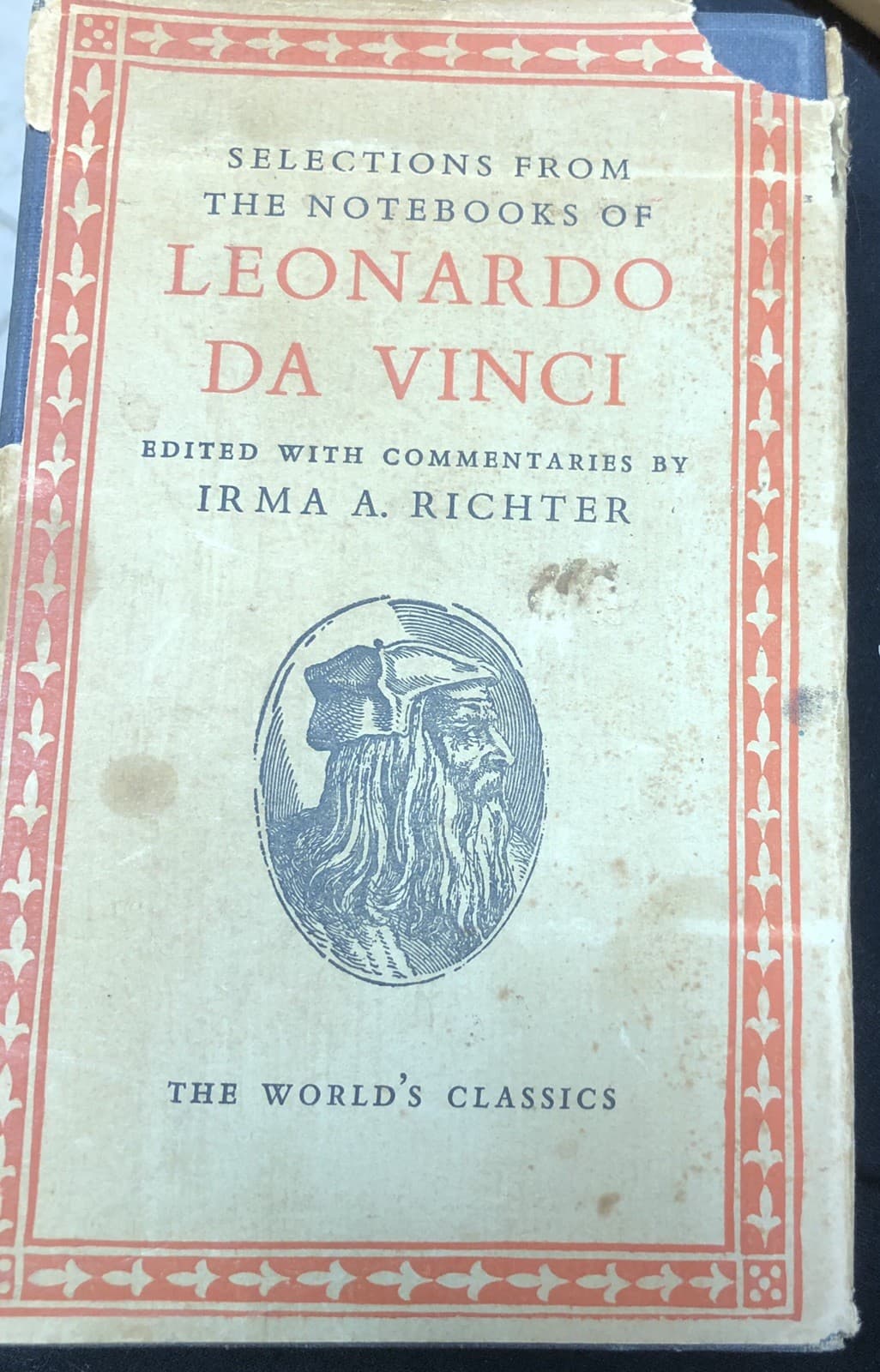 Selections From the Notebooks of Leonardo Da Vinci 1953 Hardcover - Image 1