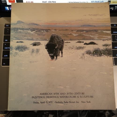 Sale Number 4112 American 19th & 20th Century Paintings Drawings Watercolors ... - Image 1