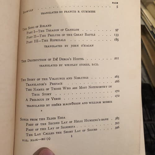 The Harvard Classics : Epic and Saga Volume 49 - Thumbnail 2