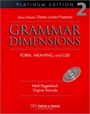 Grammar Dimensions 2 Platinum Edition: Form Meaning and Use - Image 1