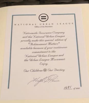 AUTOGRAPHED Achievement Matters: Getting Your Child the Best Education Possible - Thumbnail 2