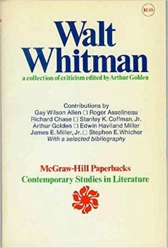 Walt Whitman: A Collection of Criticism - Image 1