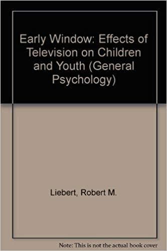 The Early Window: Effects of Television on Children and Youth - Image 1