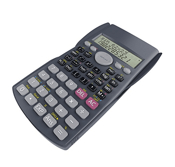 Scientific Calculator, Helect 2-Line Engineering Calculator - H1002 - Thumbnail 4