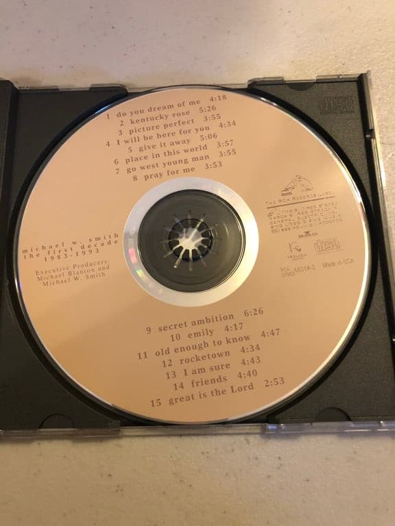 Michael W. Smith First Decade cd - Thumbnail 3