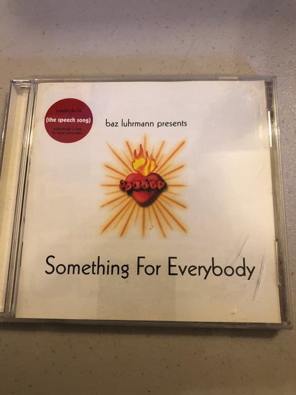 Baz Luhrmann Something For Everybody cd - Image 1