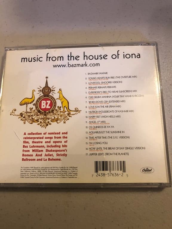 Baz Luhrmann Something For Everybody cd - Thumbnail 2