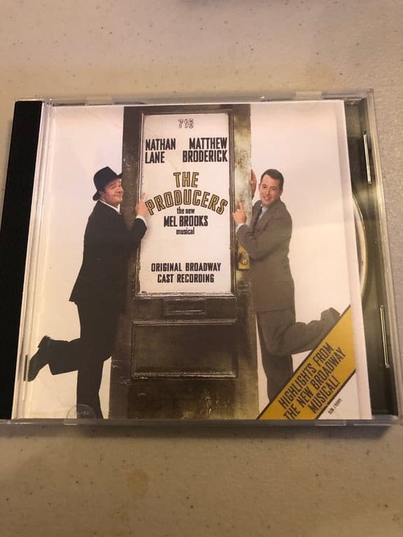 The Producers Original Broadway Cast Recording W/ Matthew Broderick/Nathan Lane - Image 1