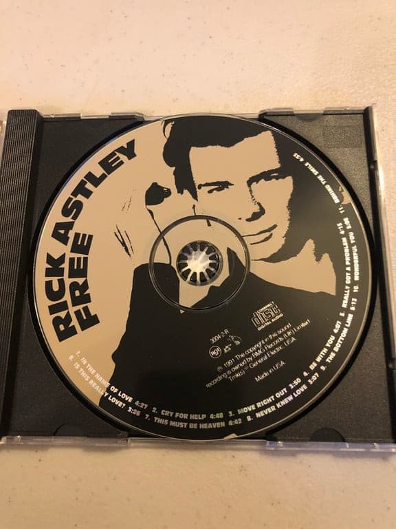 BMG Rick Astley - Free cd - Thumbnail 3