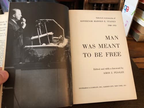 Man Was Meant to Be Free; Selected Statements, 1940-1951 1st edition hc w/ bonus - Thumbnail 5