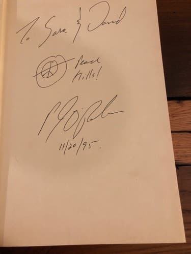 AUTOGRAPHED Age and Guile Beat Youth Innocence and Bad Haircut P J O’ROURKE 1st - Image 1