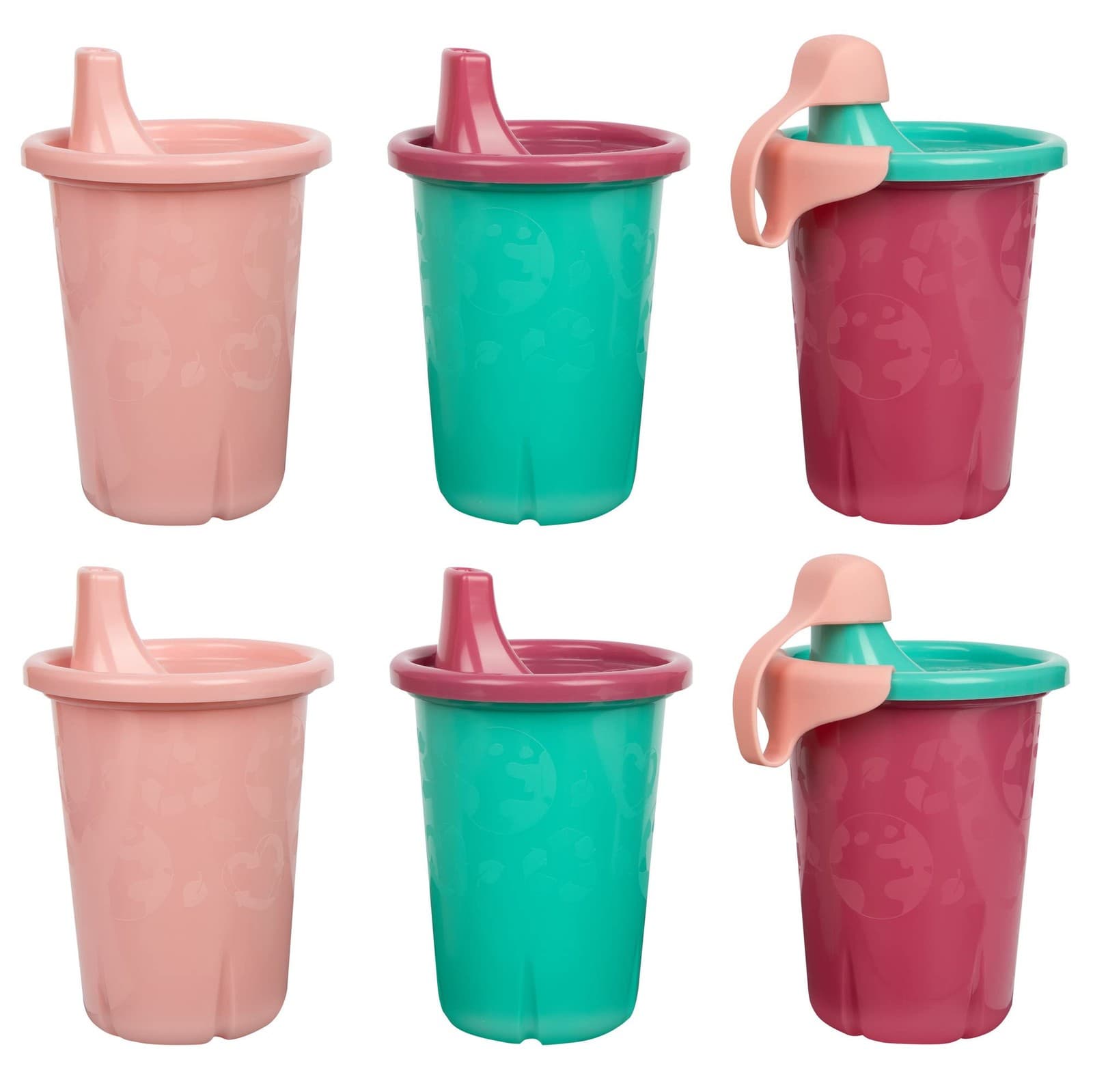 The First Years GreenGrown Reusable Spill-Proof Sippy Cups - Toddler Cups wit... - Thumbnail 2