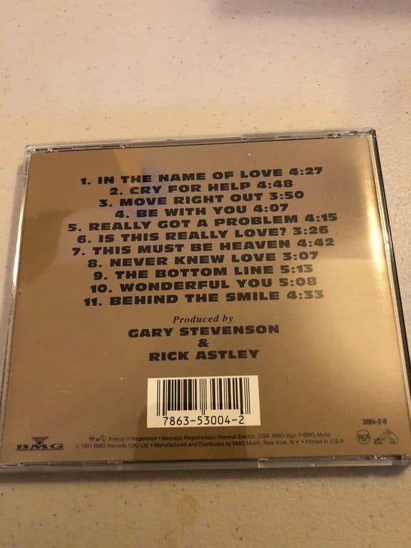 BMG Rick Astley - Free cd - Thumbnail 2