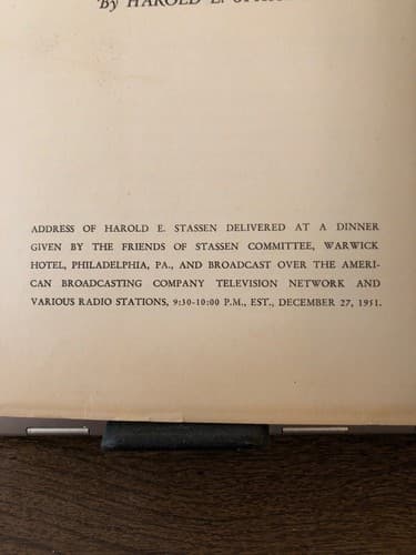 Man Was Meant to Be Free; Selected Statements, 1940-1951 1st edition hc w/ bonus - Thumbnail 2