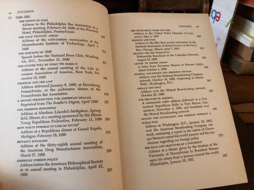 Man Was Meant to Be Free; Selected Statements, 1940-1951 1st edition hc w/ bonus - Thumbnail 8