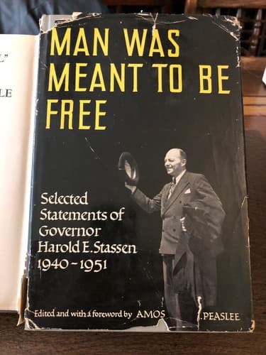 Man Was Meant to Be Free; Selected Statements, 1940-1951 1st edition hc w/ bonus - Thumbnail 3