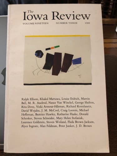 The Iowa Review Volume Nineteen Number Three 1989 - Image 1