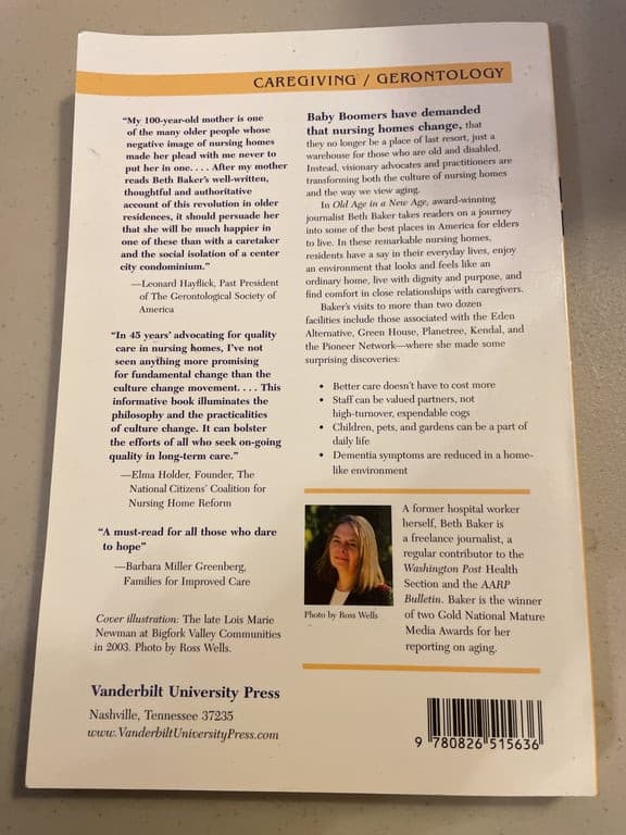 Old Age in a New Age: The Promise of Transformative Nursing Homes: Baker, Beth s - Thumbnail 2