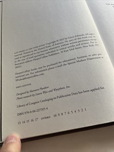 Last Night at the Viper Room: River Phoenix and th... by Edwards, Gavin Hardback - Thumbnail 4