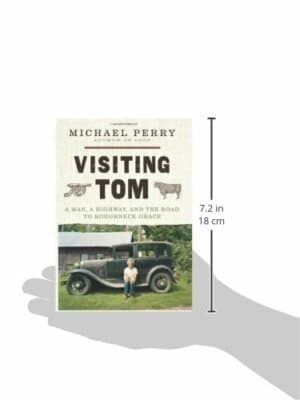 AUTOGRAPHED 1st Visiting Tom: Man Highway Road to Roughneck Grace Michael Perry - Thumbnail 2