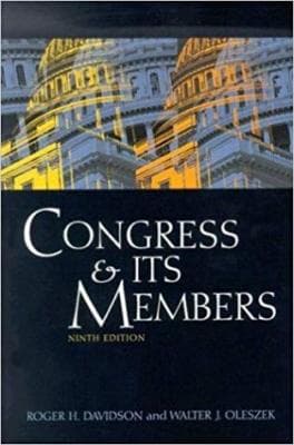 Congress and Its Members by Roger H. Davidson (2003-07-04) - Image 1