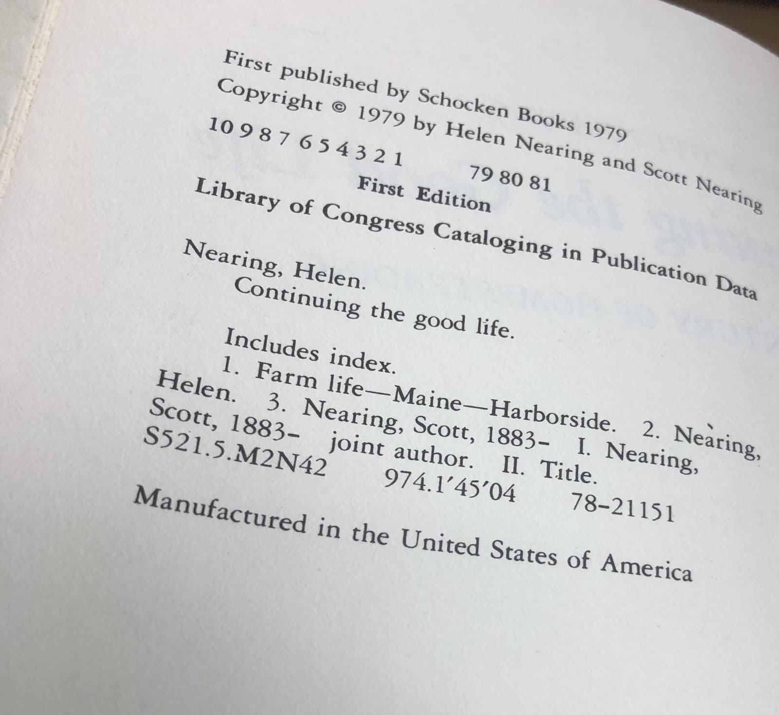 Continuing the Good Life: Half a Century of Homesteading 1st Edition Hardcover - Thumbnail 4