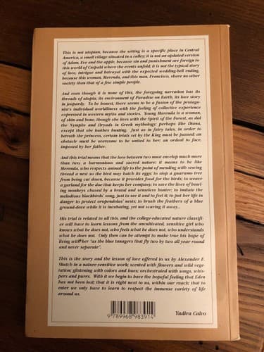Merenda - a Romance of the Tropical Forest Alexander F Skutch RARE - Thumbnail 2