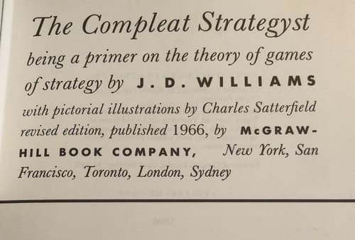 The Compleat Strategyst: Being a Primer on the Theory of Games of Strategy - Thumbnail 2