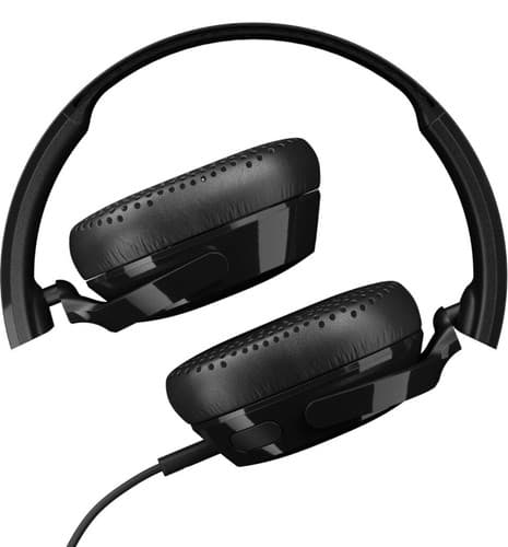 Skullcandy Riff Wired On-Ear Headphones (S5PXW-L003) - Black - NEW - Thumbnail 2