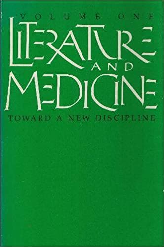 Literature and Medicine Volume One Toward a New Discipline Revised Edition - Image 1