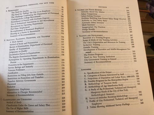 Professional Personnel for the City of New York hardcover 1963 1st Edition - Thumbnail 5