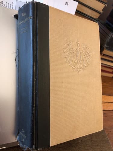 The Hohenzollerns 1929 Century co publishers, hardcover. spine torn - Image 1