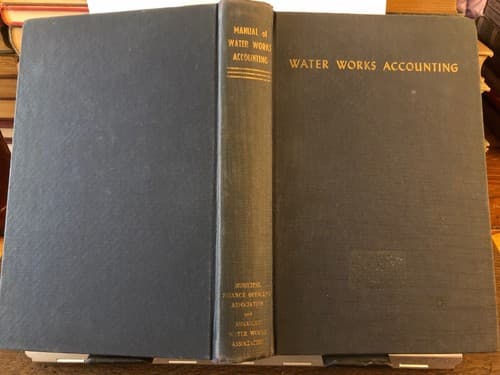 Manual of Water Works Accounting 1951 2nd Edition - Image 1