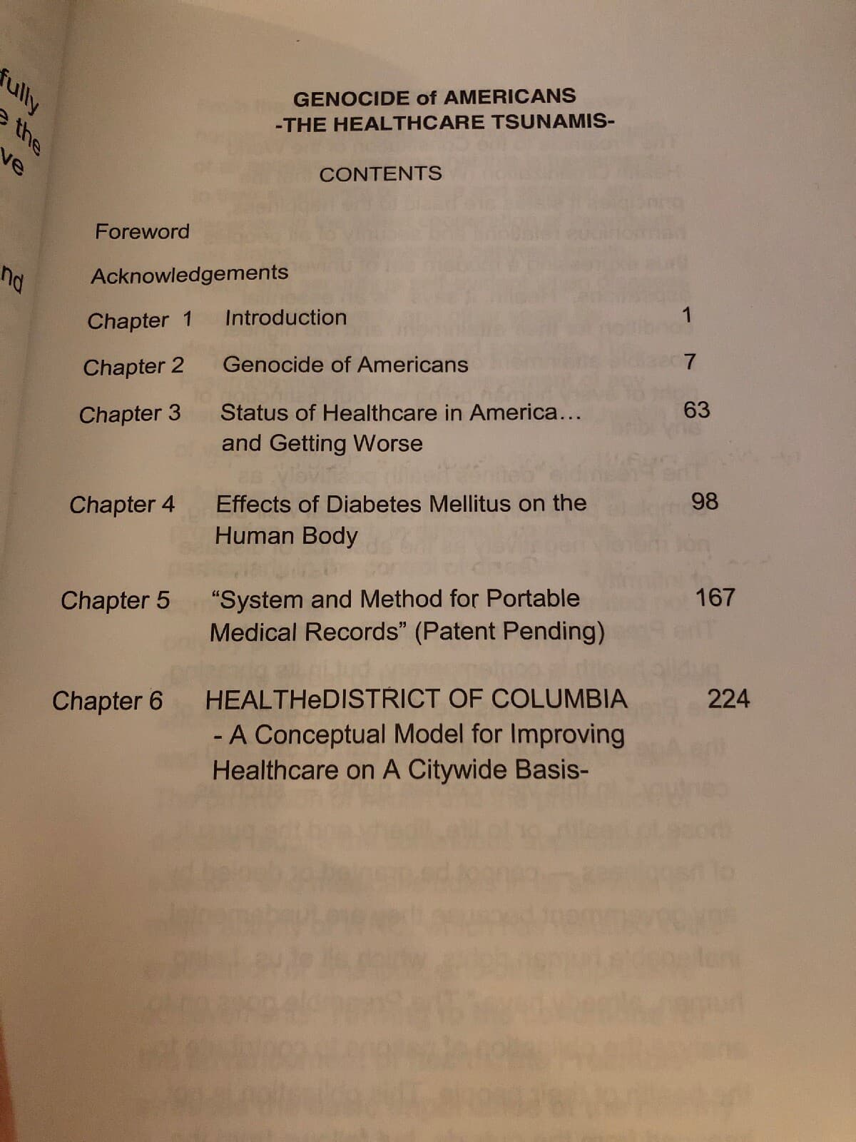 AUTOGRAPHED Genocide of Americans The Healthcare Tsunamis 2008 Hardcover JACKSON - Thumbnail 4
