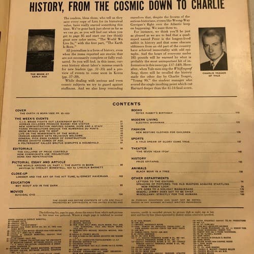 Life Magazine December 8, 1952 The World We Live In: The Earth Is Born - Thumbnail 3