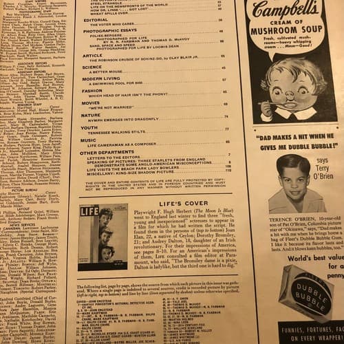 Life Magazine July 28, 1952 British starlets making their mark in Hollywood, Fol - Thumbnail 3