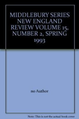New England Review, Volume 15, Number 2 (Spring 1993) - Image 1