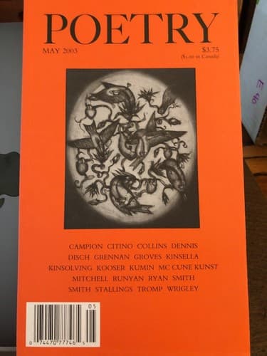 Poetry: Volume 182, Number 2 ( May 2003) - Image 1