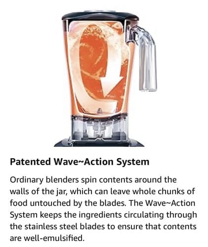 Hamilton Beach Commercial HBF600 Culinary Blender 3HP Expeditor High Performance - Thumbnail 8