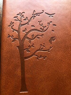 NEW Leather bound NARWHAL CO journal diary notebook w/ pen - Thumbnail 6