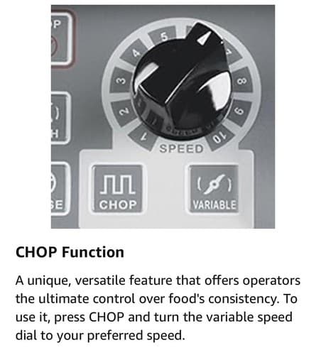 Hamilton Beach Commercial HBF600 Culinary Blender 3HP Expeditor High Performance - Thumbnail 7