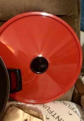 Vintage West Bend Electric Wok Red Model 5109 Open Box - Thumbnail 9