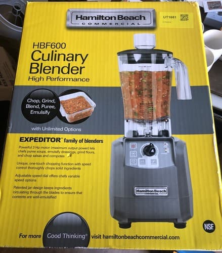 Hamilton Beach Commercial HBF600 Culinary Blender 3HP Expeditor High Performance - Thumbnail 2