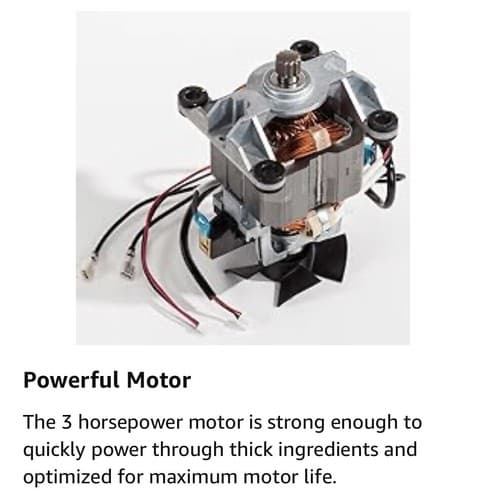 Hamilton Beach Commercial HBF600 Culinary Blender 3HP Expeditor High Performance - Thumbnail 9