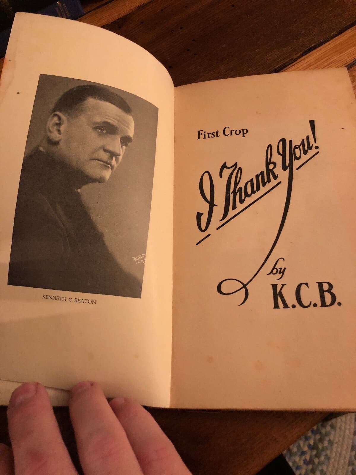 First Crop I Thank You! 1927 Softcover - Thumbnail 2