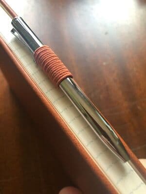 NEW Leather bound NARWHAL CO journal diary notebook w/ pen - Thumbnail 2