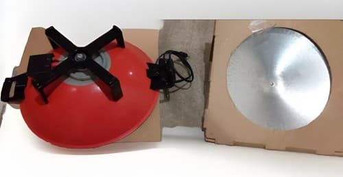 Vintage West Bend Electric Wok Red Model 5109 Open Box - Thumbnail 3